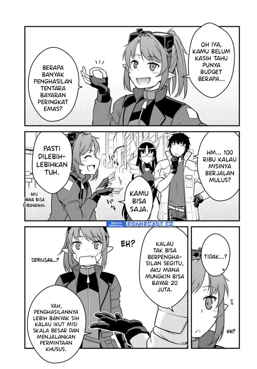 Mezametara Saikyou Soubi to Uchuusen-mochi Datta no de, Ikkodate Mezashite Youhei Toshite Jiyuu ni Ikitai Chap 42.2 - Next Chap 43.2