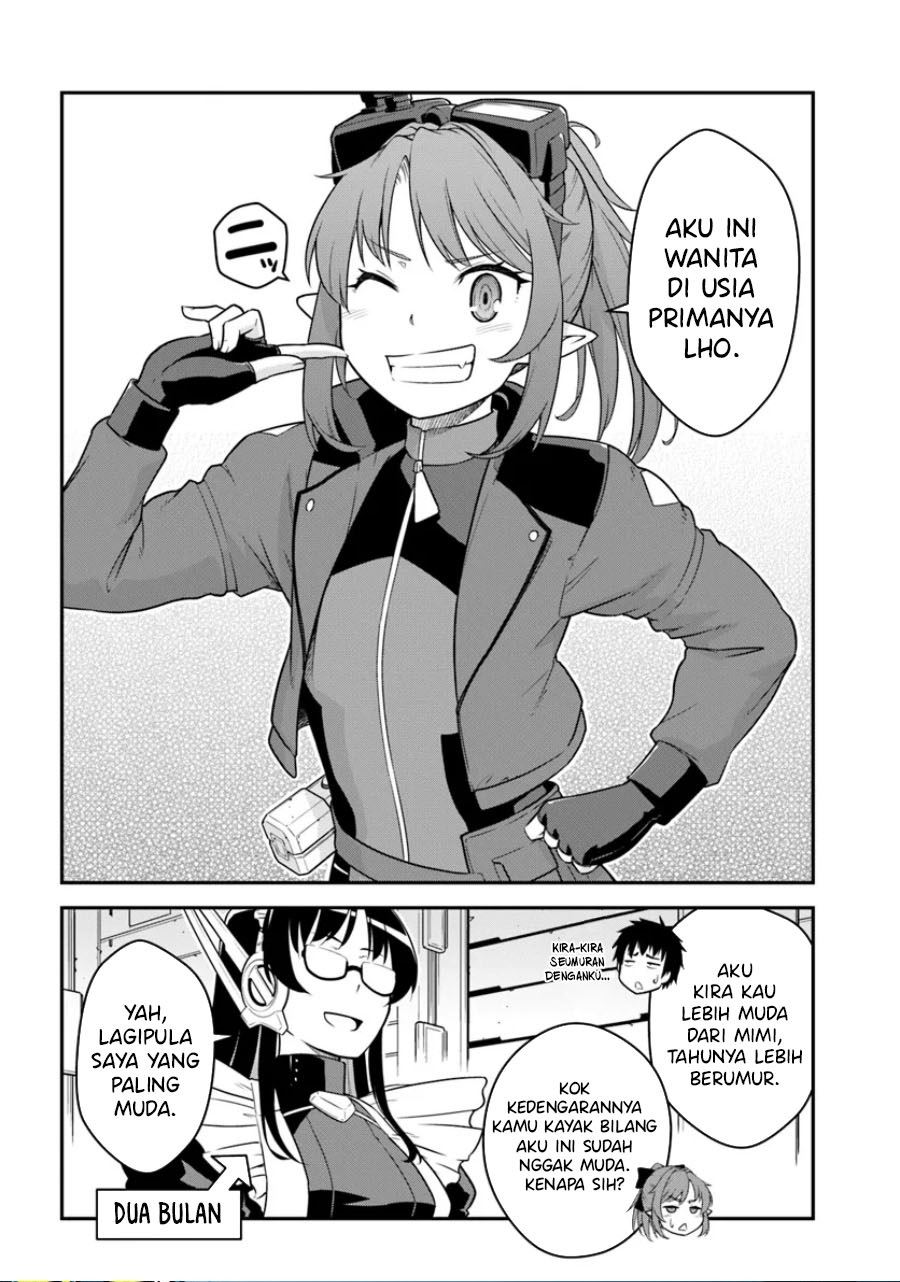 Mezametara Saikyou Soubi to Uchuusen-mochi Datta no de, Ikkodate Mezashite Youhei Toshite Jiyuu ni Ikitai Chap 42.2 - Next Chap 43.2