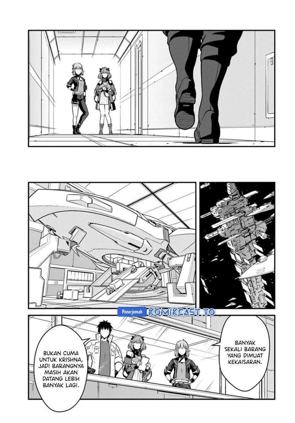 Mezametara Saikyou Soubi to Uchuusen-mochi Datta no de, Ikkodate Mezashite Youhei Toshite Jiyuu ni Ikitai Chap 54.2 - Next Chap 55.2