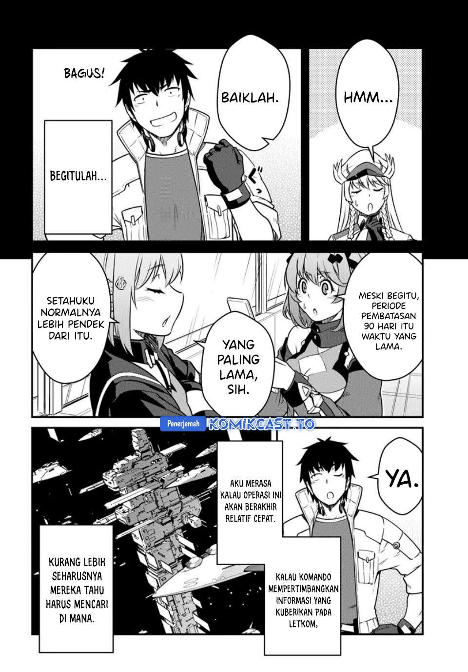 Mezametara Saikyou Soubi to Uchuusen-mochi Datta no de, Ikkodate Mezashite Youhei Toshite Jiyuu ni Ikitai Chap 54.2 - Next Chap 55.2