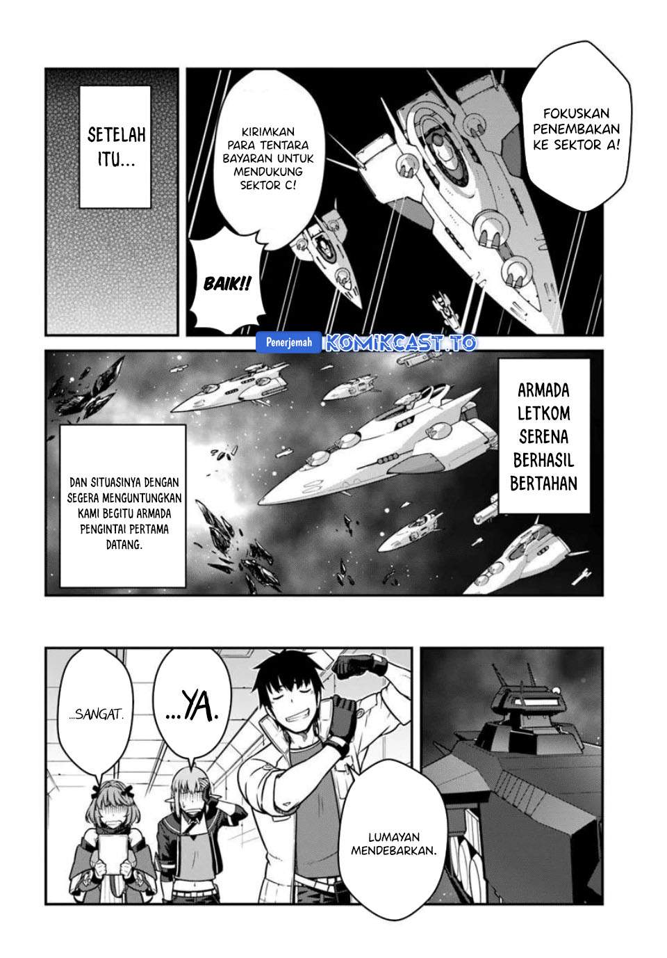 Mezametara Saikyou Soubi to Uchuusen-mochi Datta no de, Ikkodate Mezashite Youhei Toshite Jiyuu ni Ikitai Chap 55.1 - Next Chap 56.1