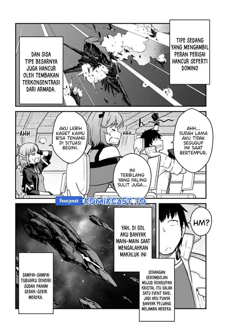 Mezametara Saikyou Soubi to Uchuusen-mochi Datta no de, Ikkodate Mezashite Youhei Toshite Jiyuu ni Ikitai Chap 51.1 - Next Chap 52.1