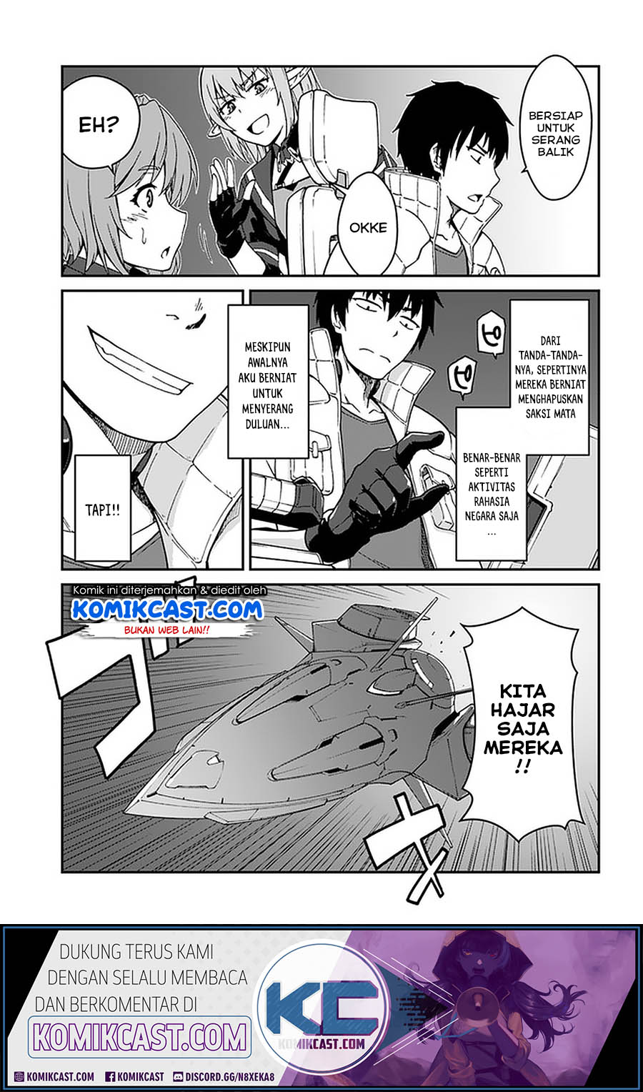 Mezametara Saikyou Soubi to Uchuusen-mochi Datta no de, Ikkodate Mezashite Youhei Toshite Jiyuu ni Ikitai Chap 9.2 - Next Chap 10.2