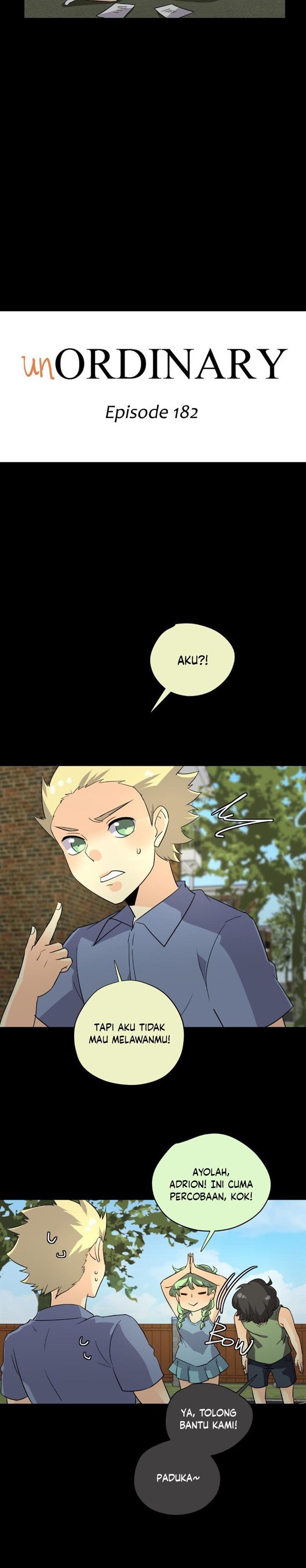 unOrdinary Chap 182 - Next Chap 183