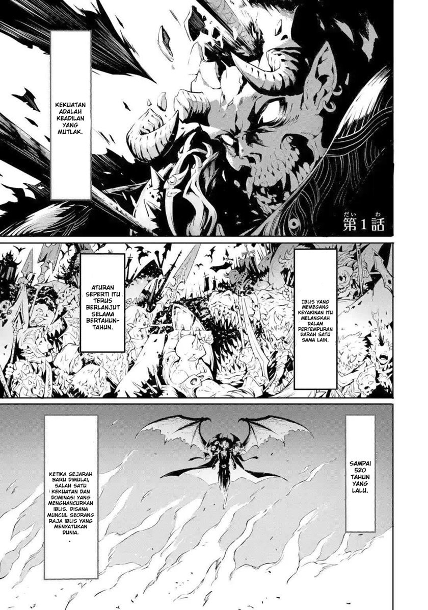 Kamigoroshi no Maou Saijyaku Shuzoku ni Tensei shi Shijyou Saikyou ni naru Chap 1 - Next Chap 2