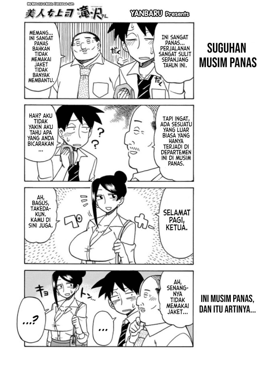 Bijin Onna Joushi Takizawa-san Chap 25 - Next Chap 26