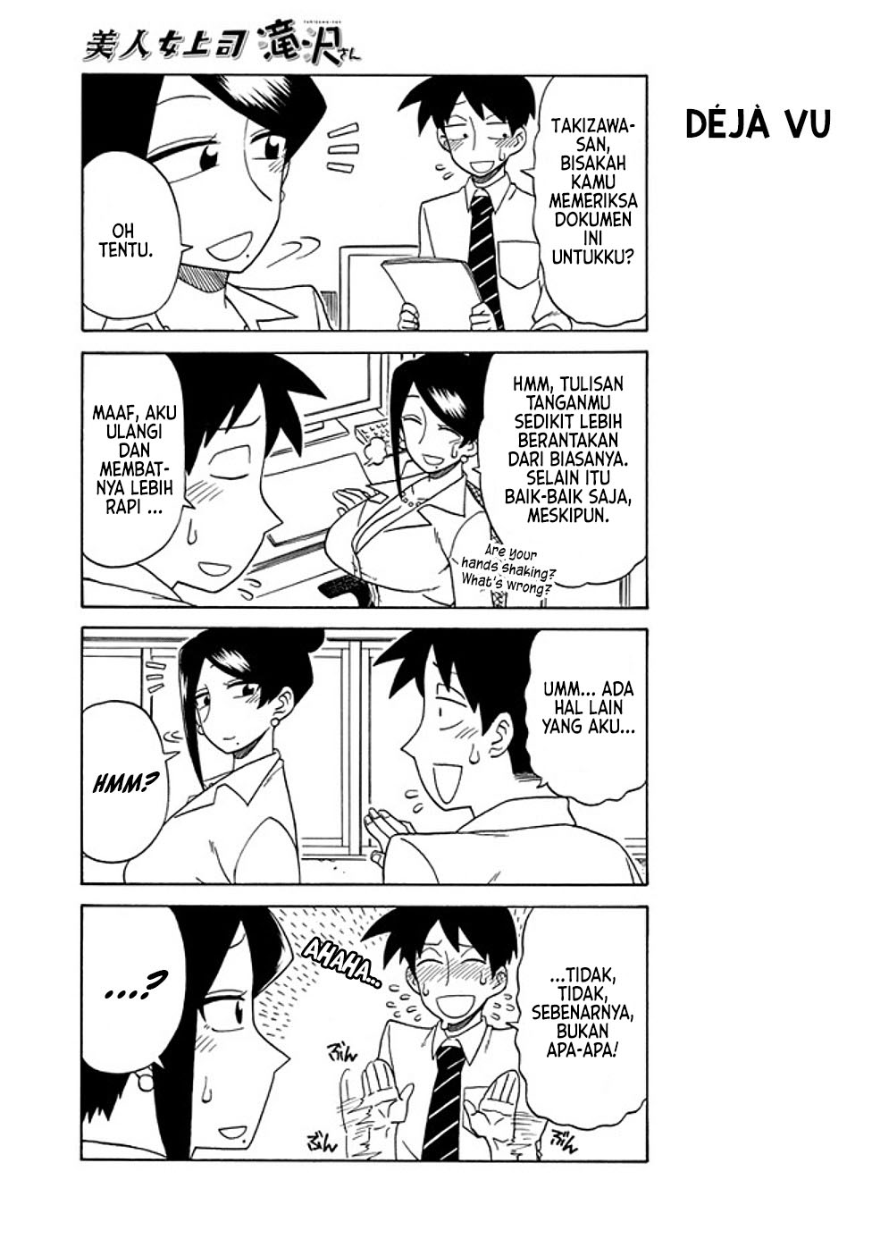 Bijin Onna Joushi Takizawa-san Chap 26 - Next Chap 27