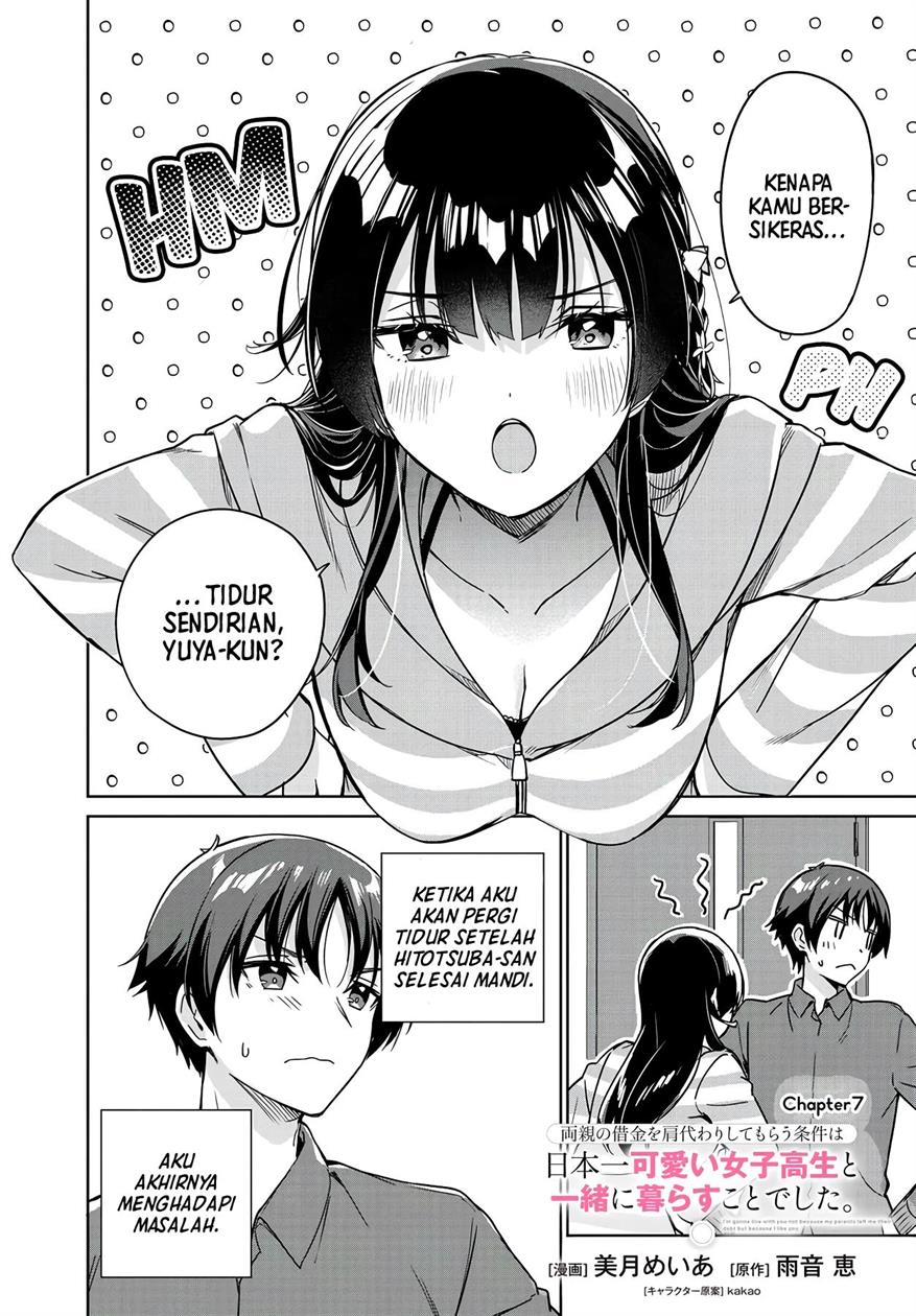 Komik Ryoushin no Shakkin wo Katagawari Shite Morau Jouken wa Nihon’ichi Kawaii Joshikousei to Issho ni Kurasu Koto Chap 7 - Next Chap 8