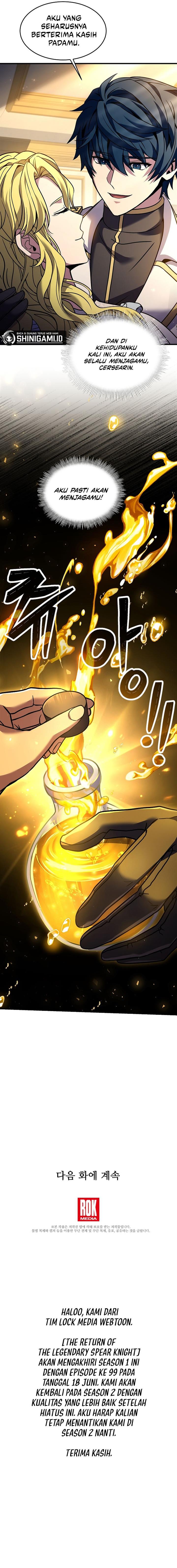 Return of The Greatest Lancer Chap 99 - Next Chap 100