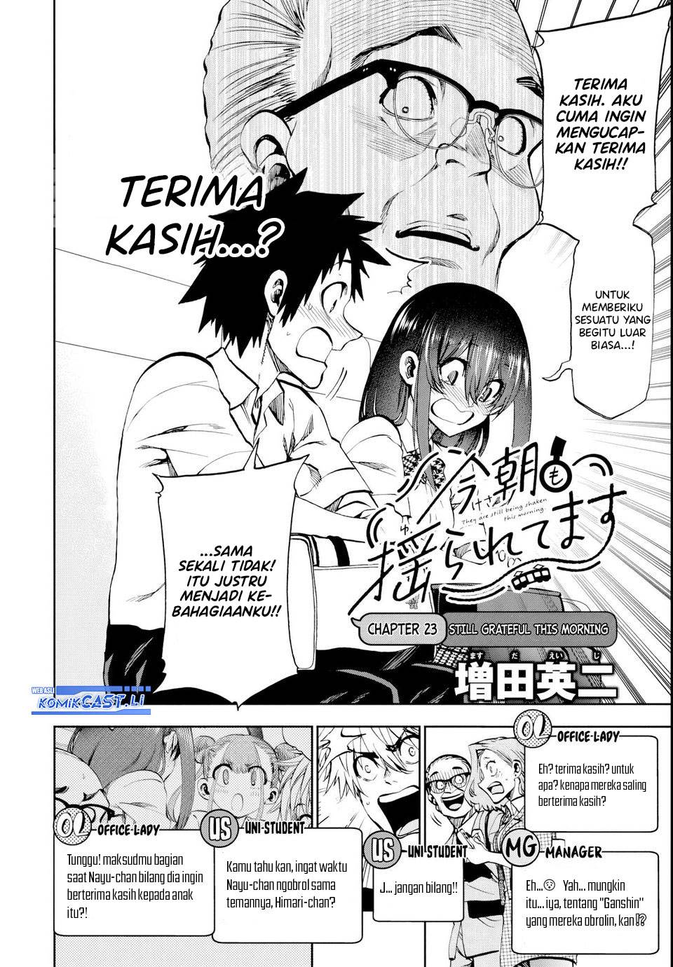 Kesa Mo Yuraretemasu Chap 23 - Next Chap 24