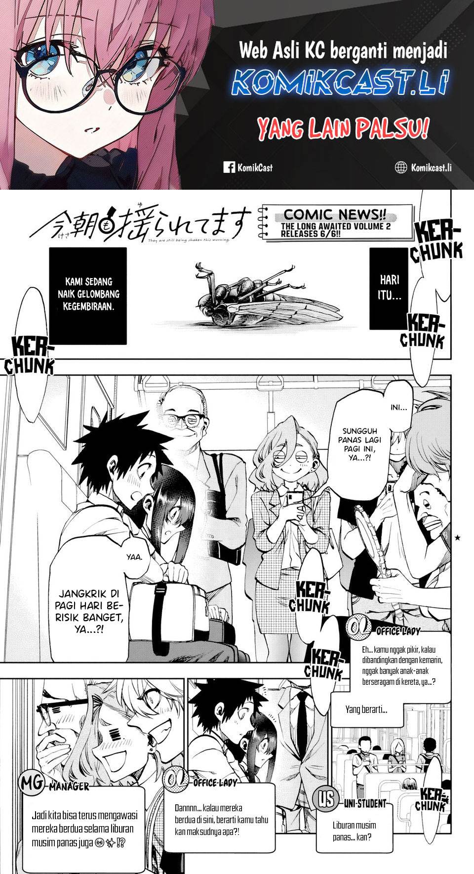 Kesa Mo Yuraretemasu Chap 26 - Next Chap 27