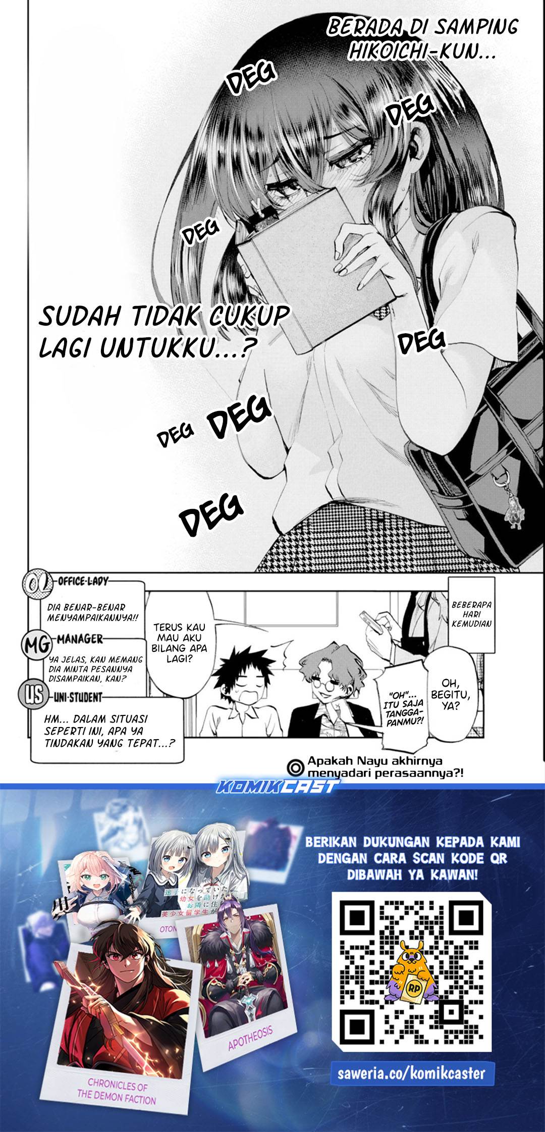 Kesa Mo Yuraretemasu Chap 31 - Next Chap 32