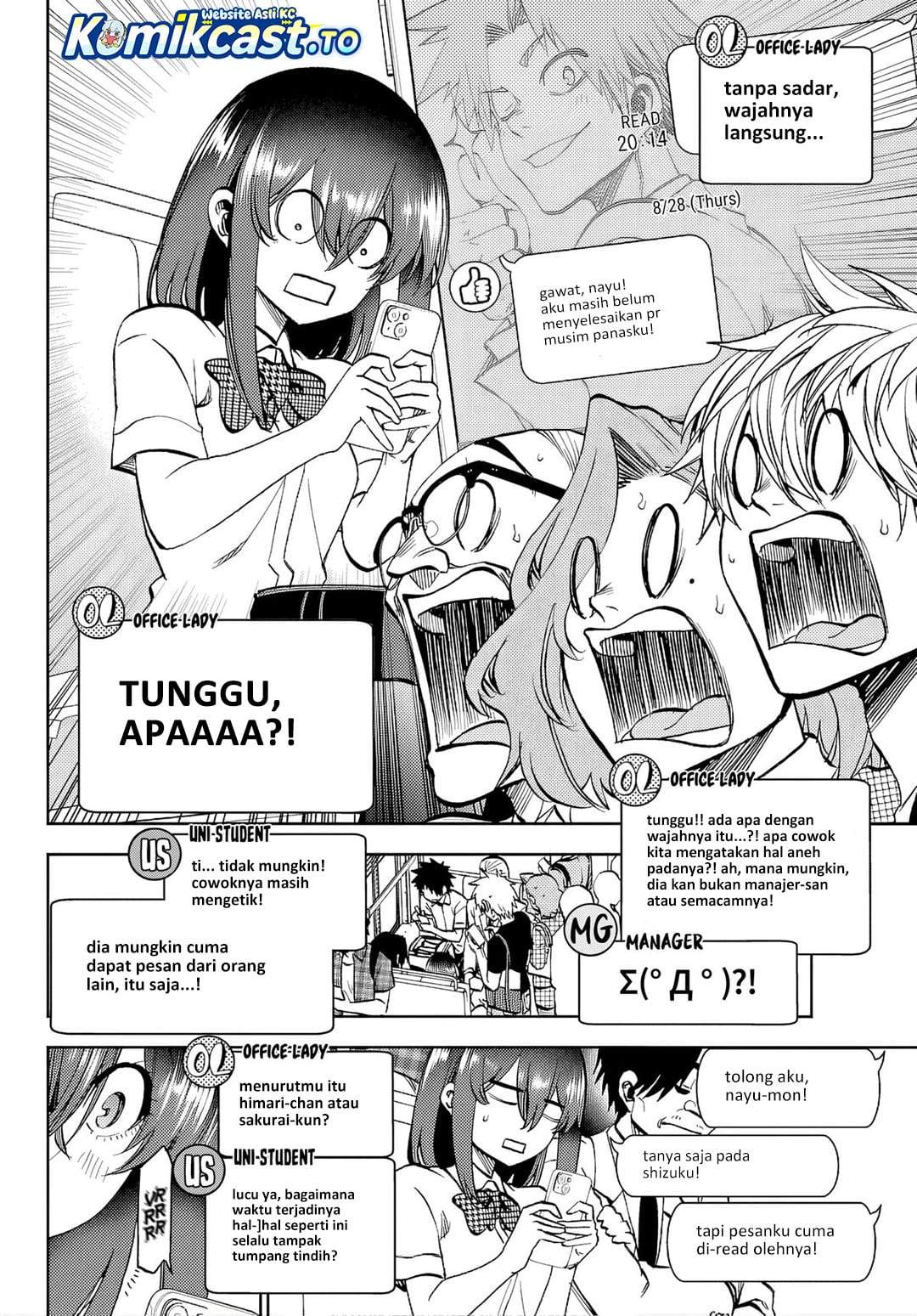 Kesa Mo Yuraretemasu Chap 43 - Next Chap 44