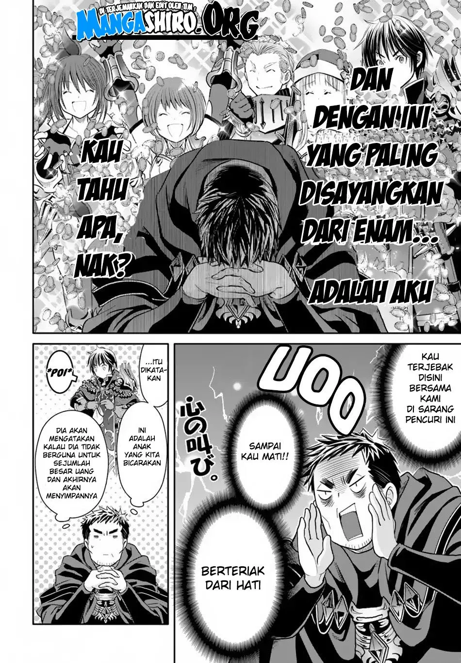 Hachinan tte, Sore wa Nai Deshou! Chap 37 - Next Chap 38