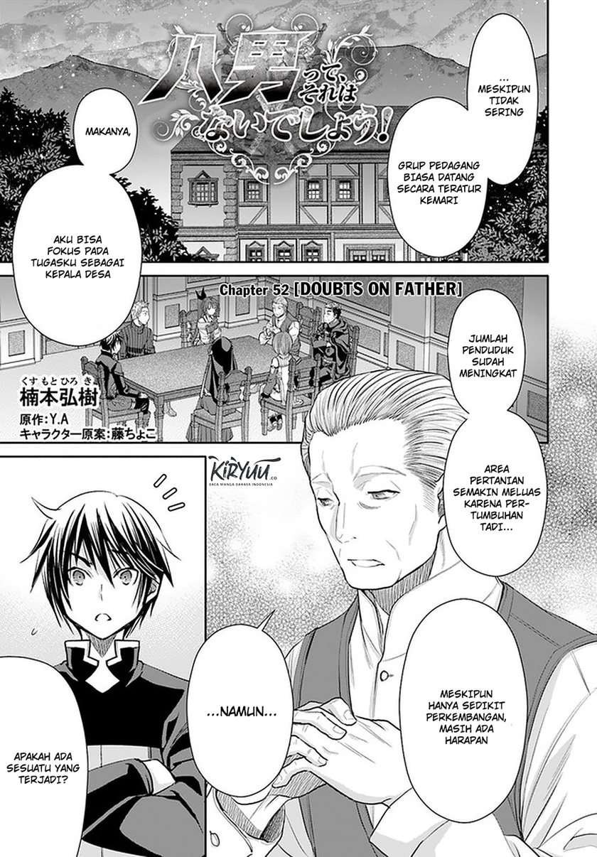 Hachinan tte, Sore wa Nai Deshou! Chap 52 - Next Chap 53