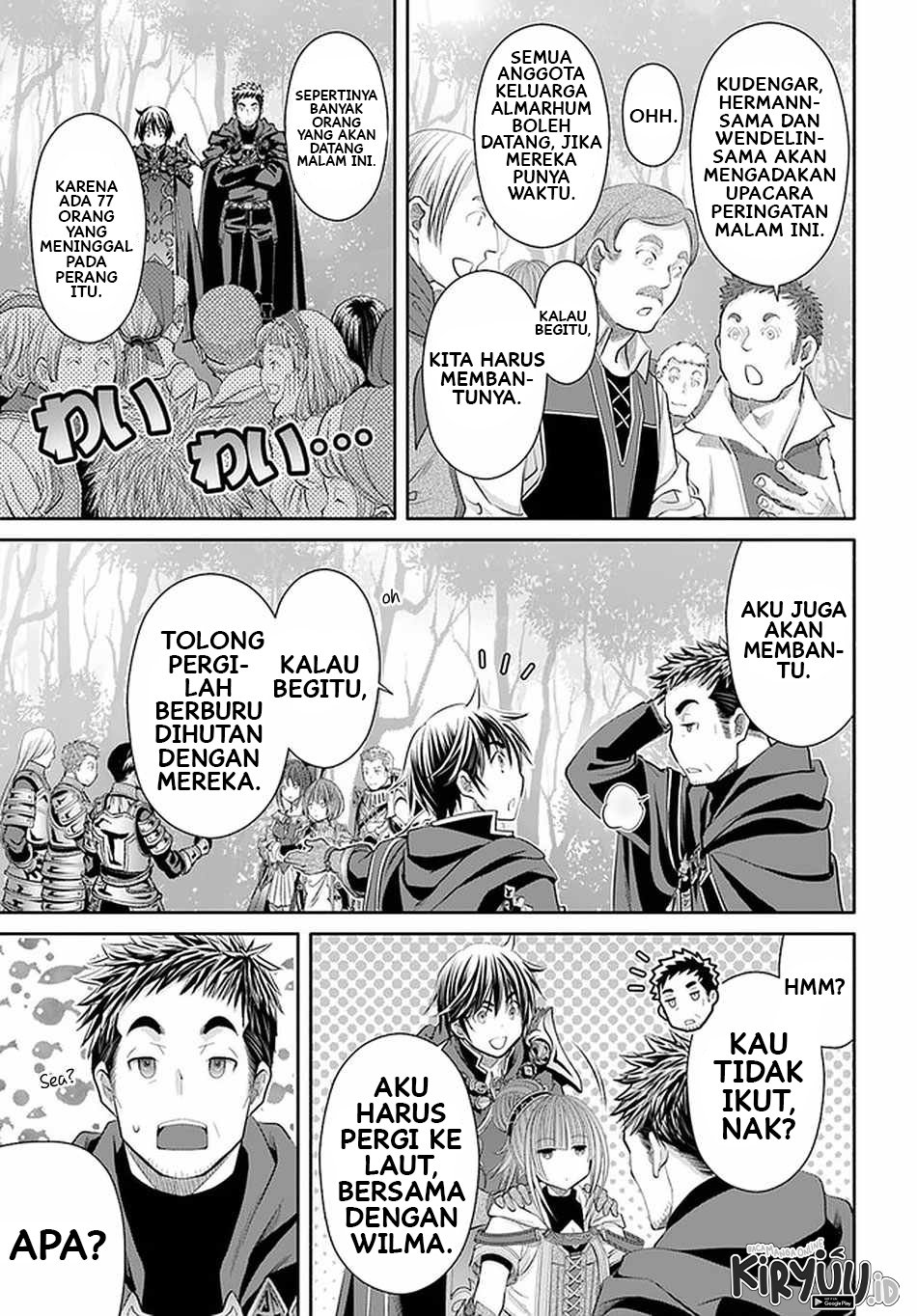 Hachinan tte, Sore wa Nai Deshou! Chap 60 - Next Chap 61
