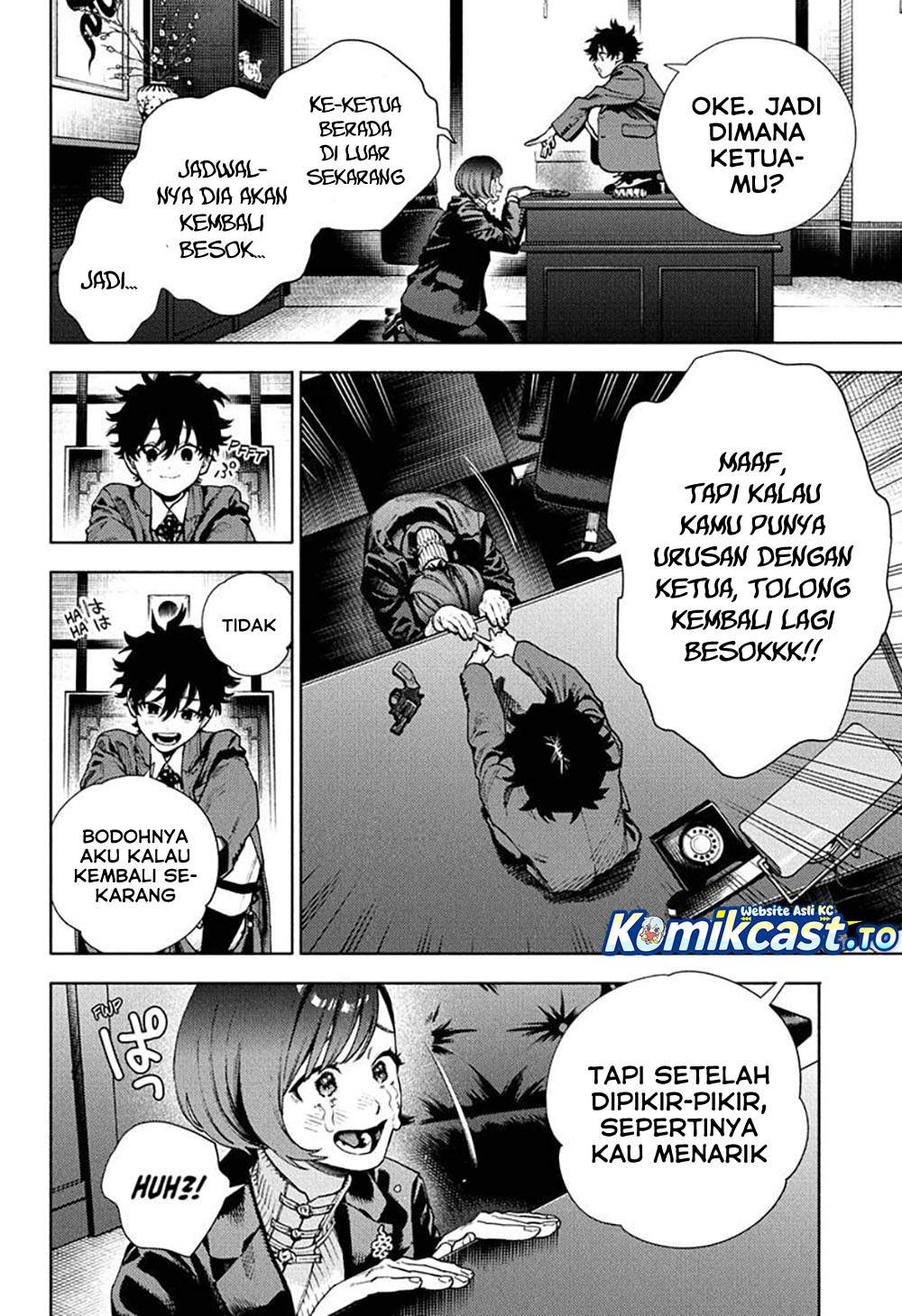 Gokurakugai Chap 34 - Next Chap 35