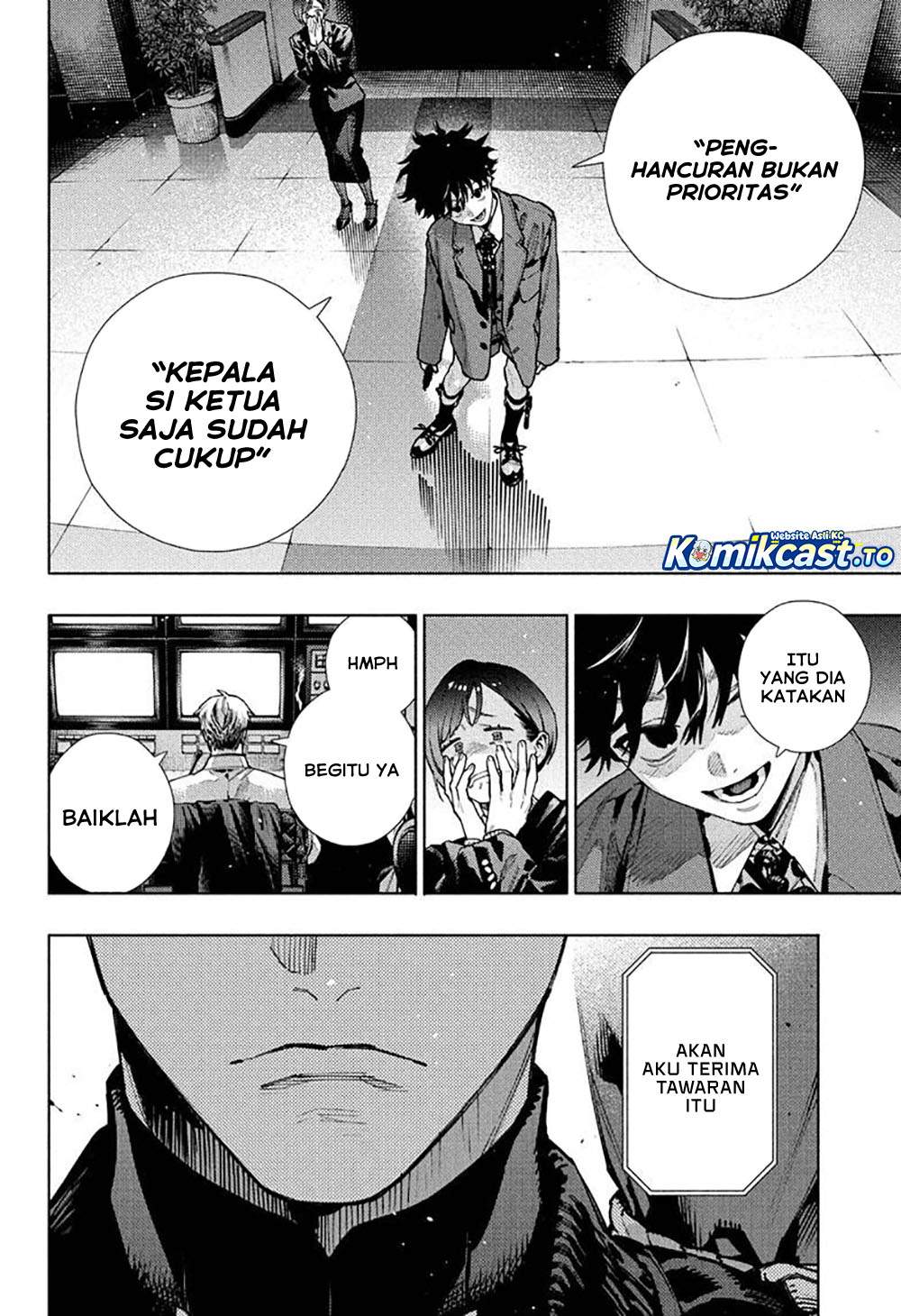 Gokurakugai Chap 35 - Next Chap 36
