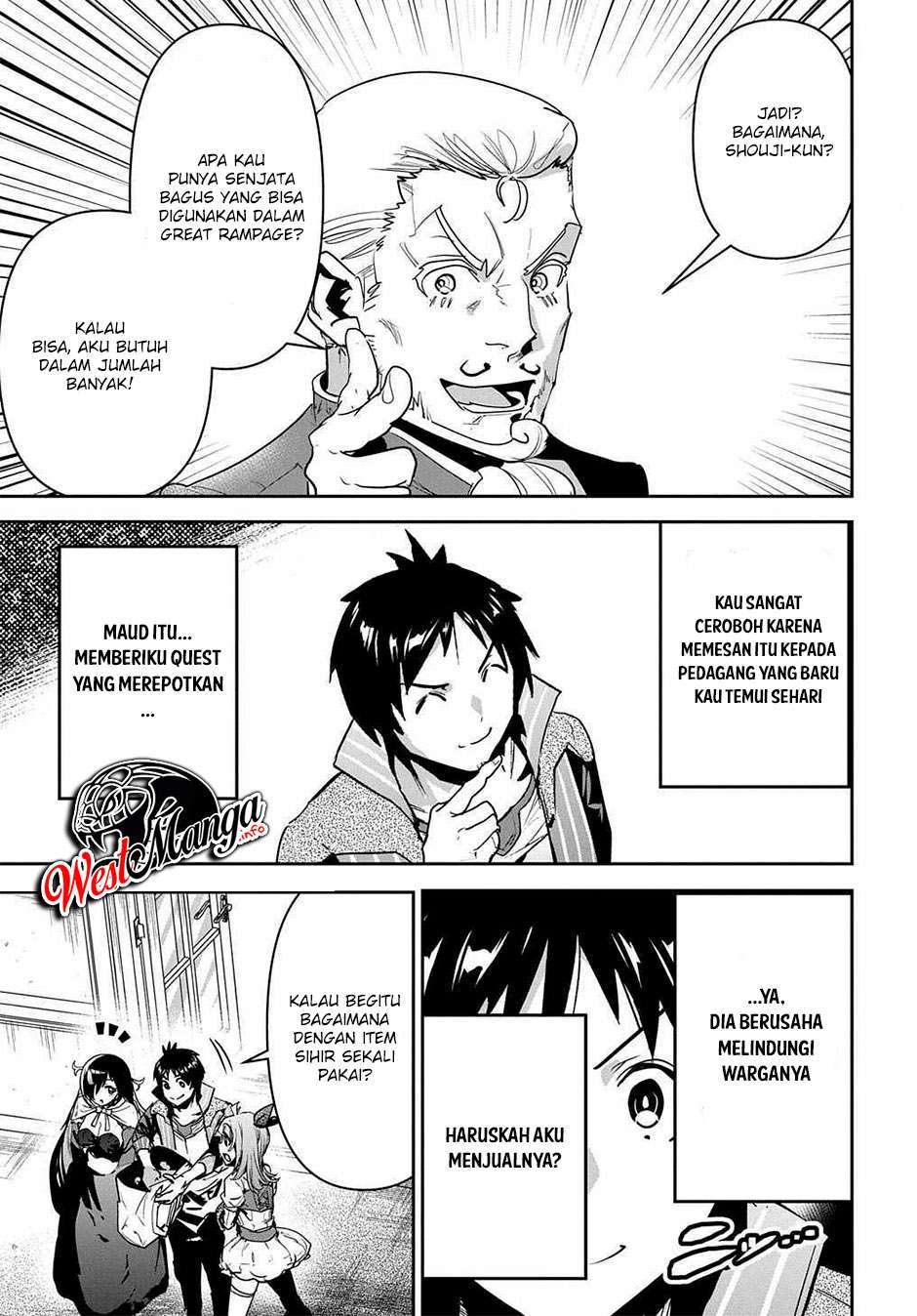 Shounin Yuusha wa Isekai wo Gyuujiru! Chap 17 - Next Chap 18
