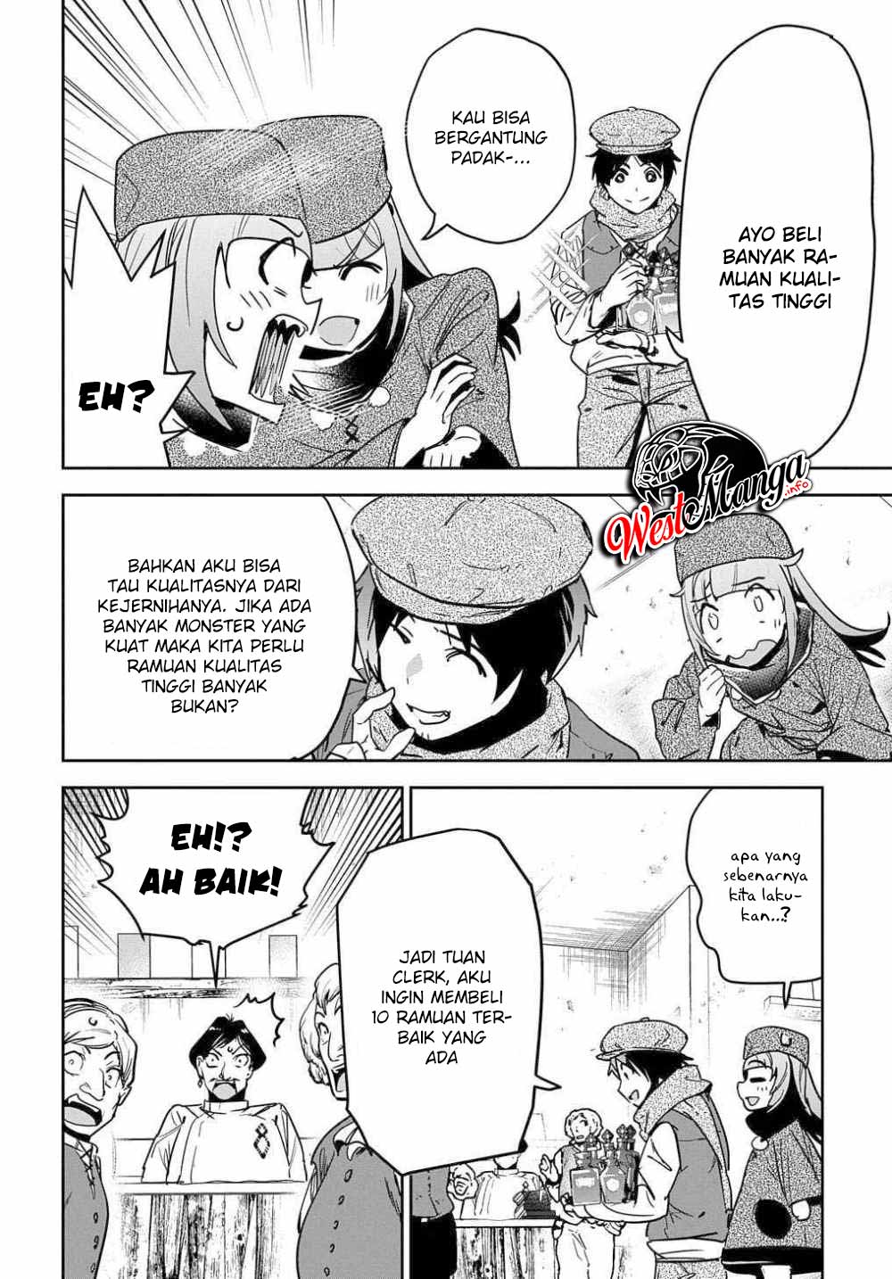 Shounin Yuusha wa Isekai wo Gyuujiru! Chap 10 - Next Chap 11