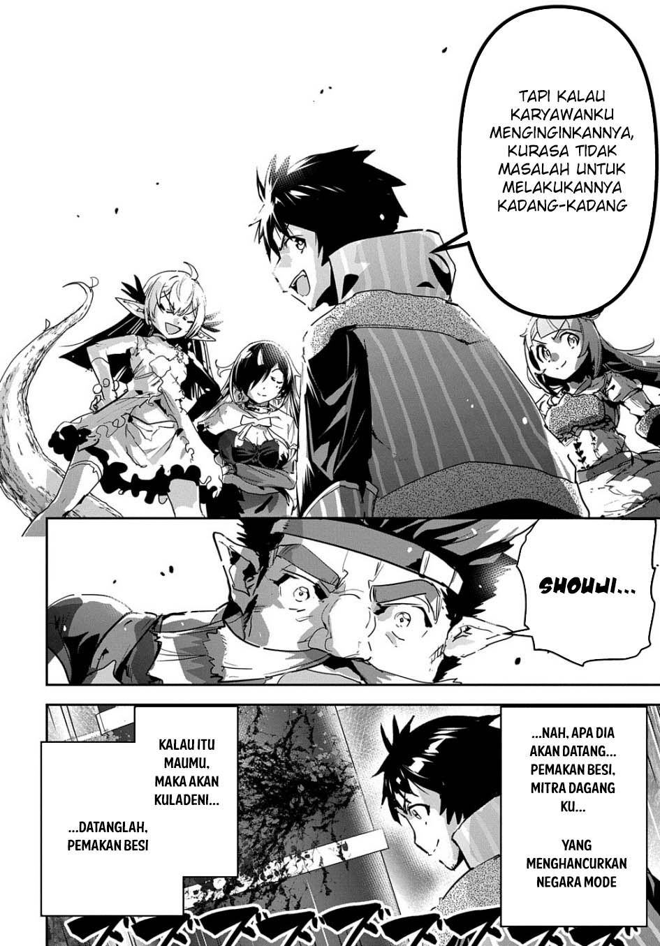 Shounin Yuusha wa Isekai wo Gyuujiru! Chap 27 - Next Chap 28