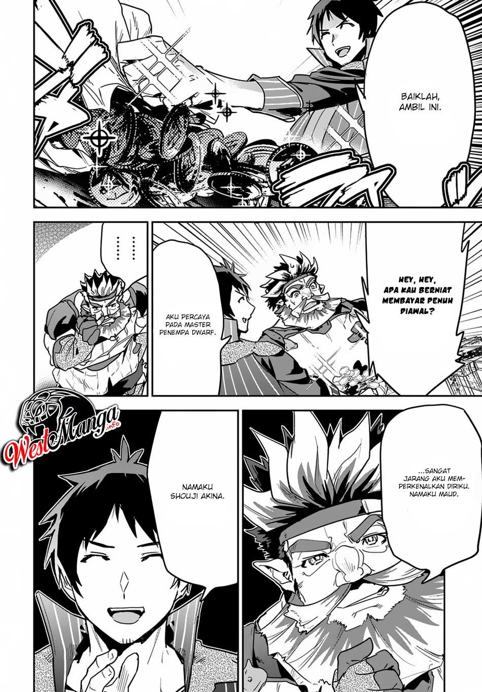 Shounin Yuusha wa Isekai wo Gyuujiru! Chap 4 - Next Chap 5