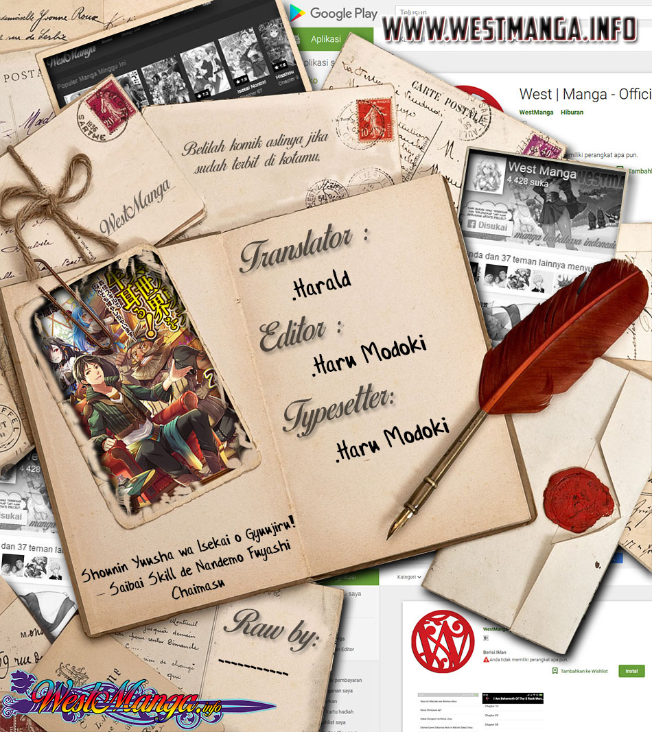 Shounin Yuusha wa Isekai wo Gyuujiru! Chap 5 - Next Chap 6