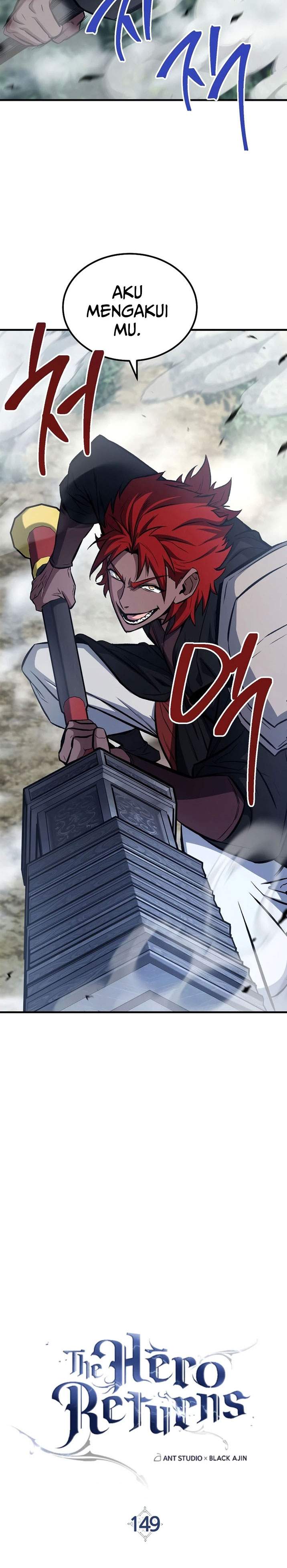 The Hero Returns Chap 149 - Next Chap 150