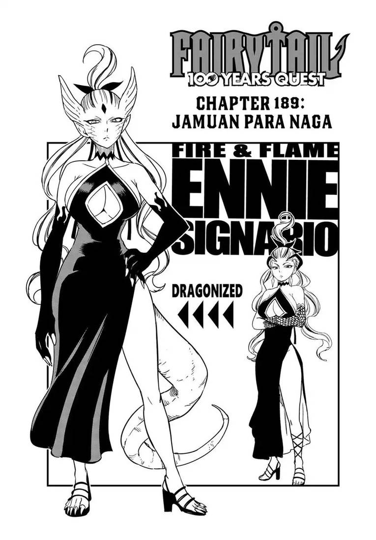 Fairy Tail: 100 Years Ques Chap 189 - Next Chap 190