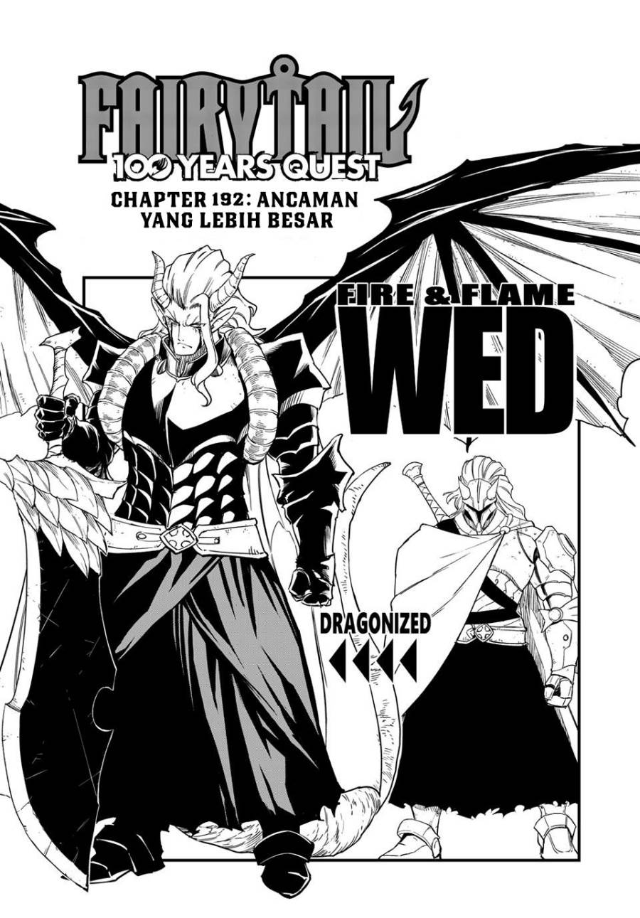Fairy Tail: 100 Years Ques Chap 192 - Next Chap 193