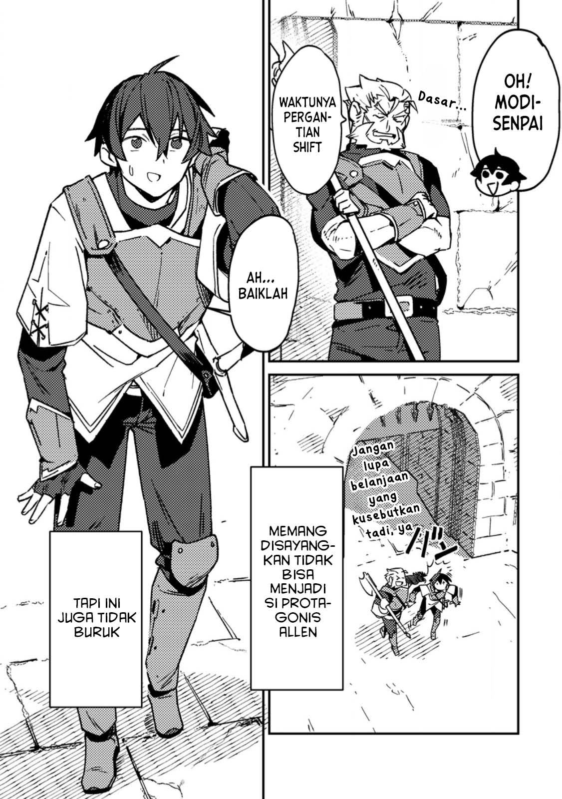 Game Chishiki de Saikyou ni Natta Mob Heishi wa, Shin no Jitsuryoku wo Kakushitai Chap 1 - Next Chap 2