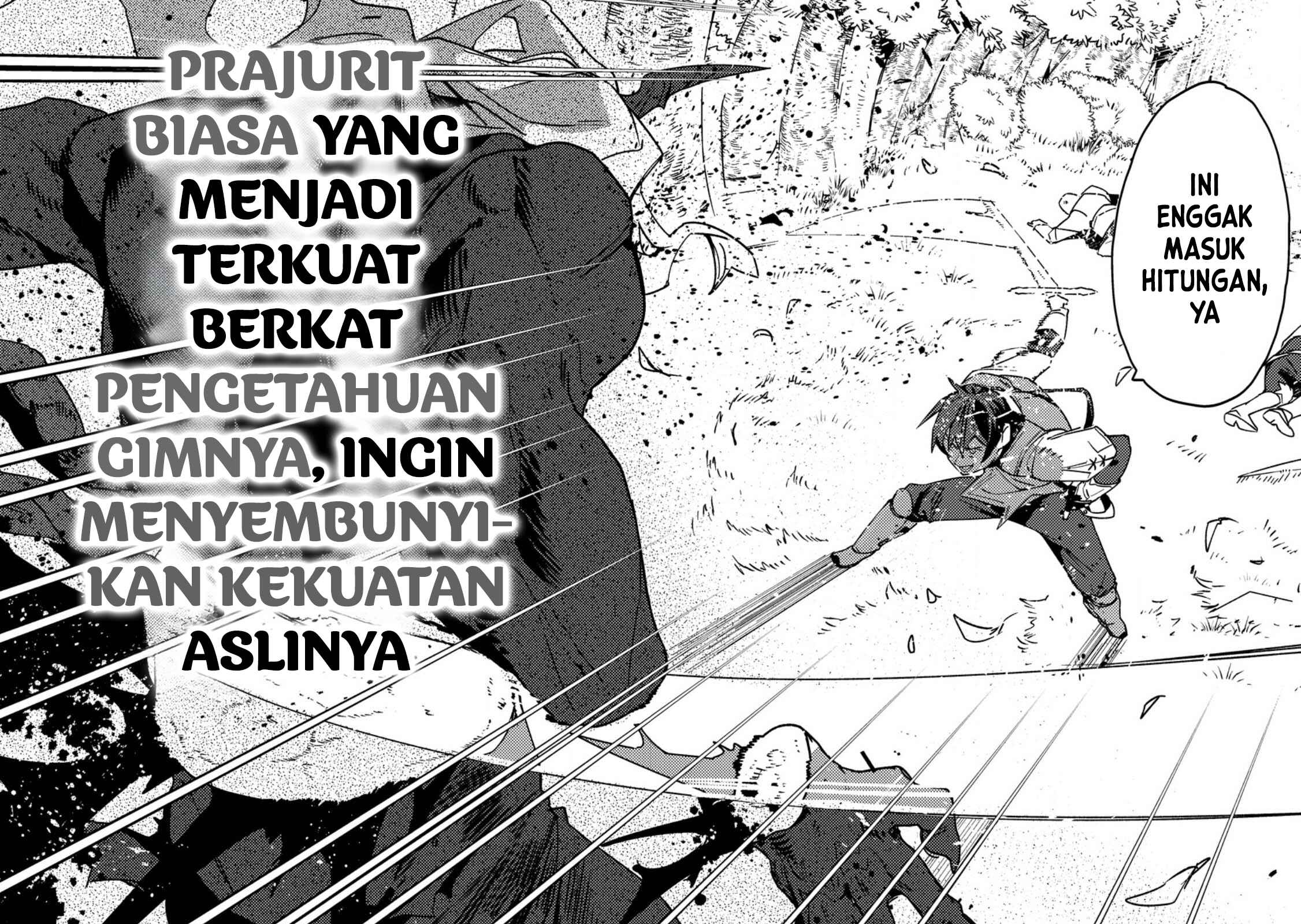 Game Chishiki de Saikyou ni Natta Mob Heishi wa, Shin no Jitsuryoku wo Kakushitai Chap 1 - Next Chap 2