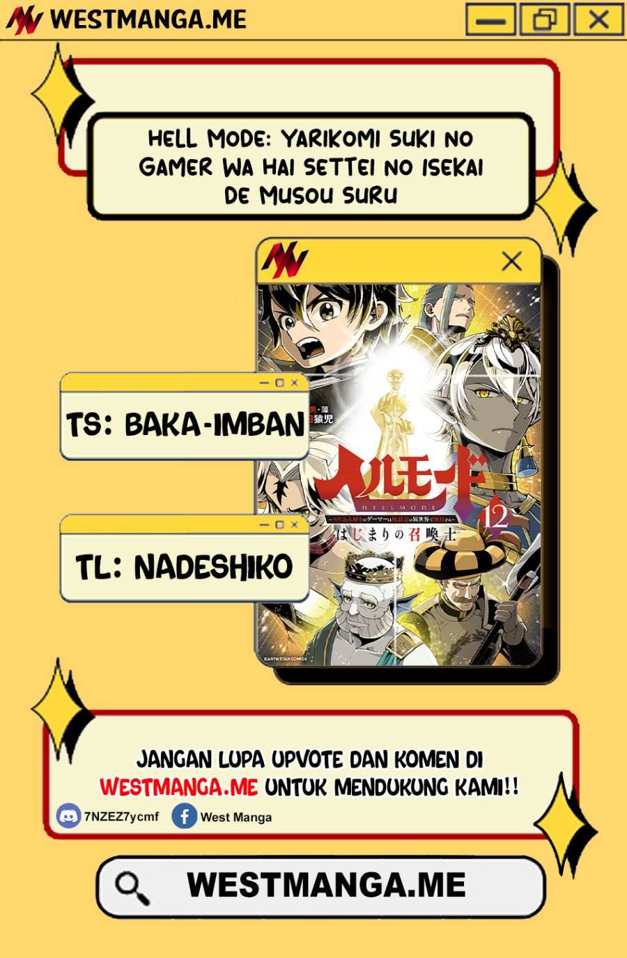 Hell Mode: Yarikomi Suki no Gamer wa Hai Settei no Isekai de Musou Suru Chap 85 - Next Chap 86