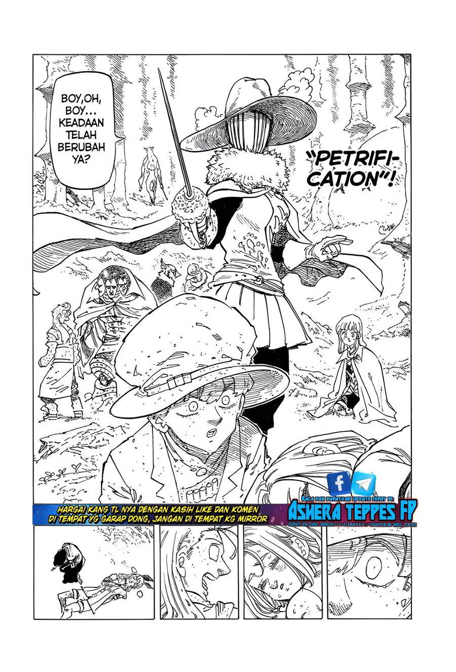 Mokushiroku no Yonkishi Chap 122 - Next Chap 123