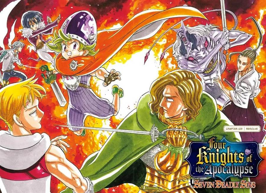 Mokushiroku no Yonkishi Chap 123 - Next Chap 124