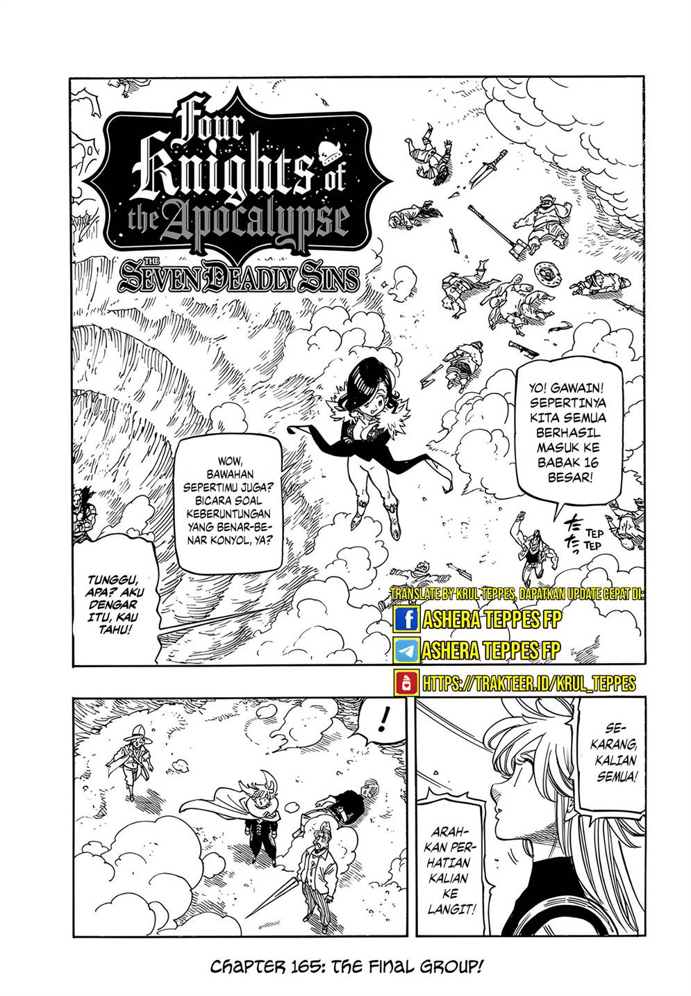 Mokushiroku no Yonkishi Chap 165 - Next Chap 166