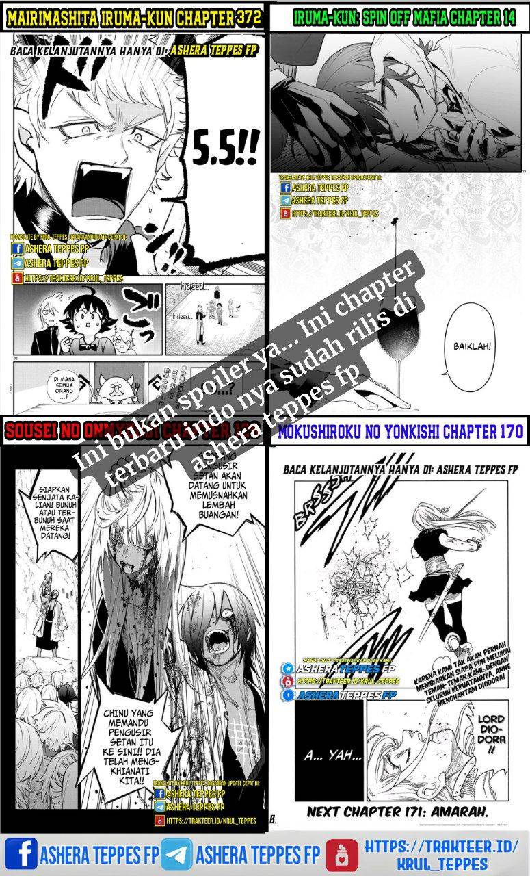 Mokushiroku no Yonkishi Chap 167 - Next Chap 168