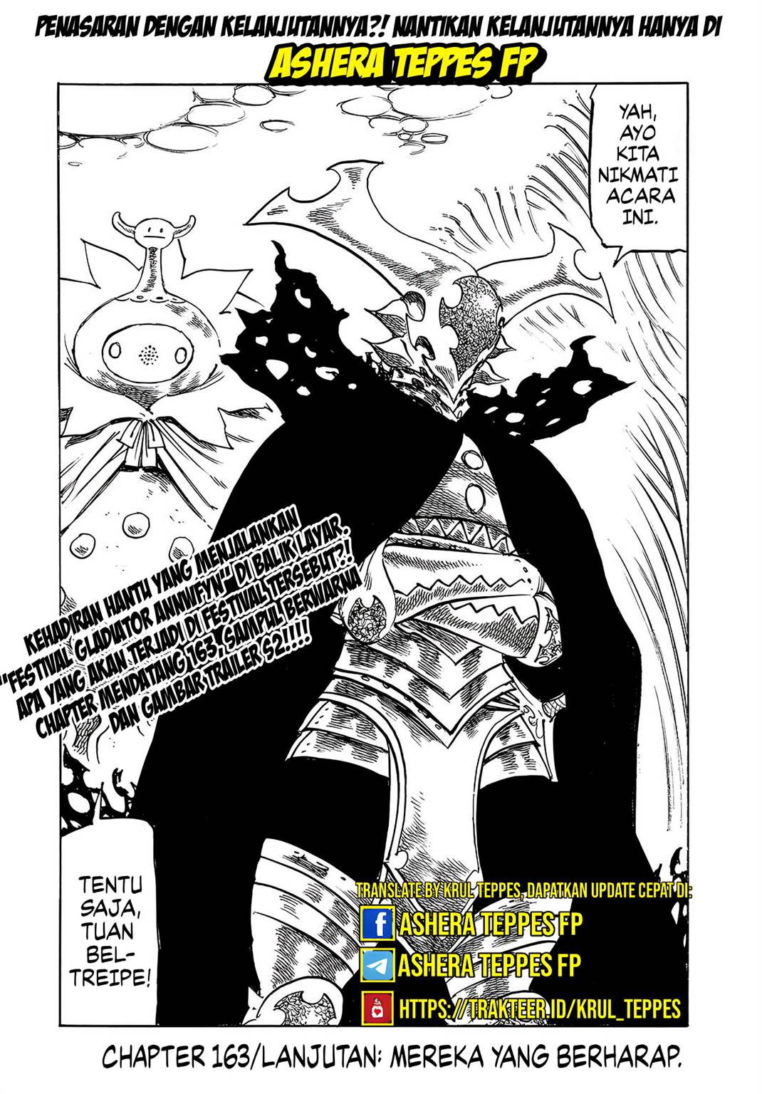 Mokushiroku no Yonkishi Chap 161 - Next Chap 162