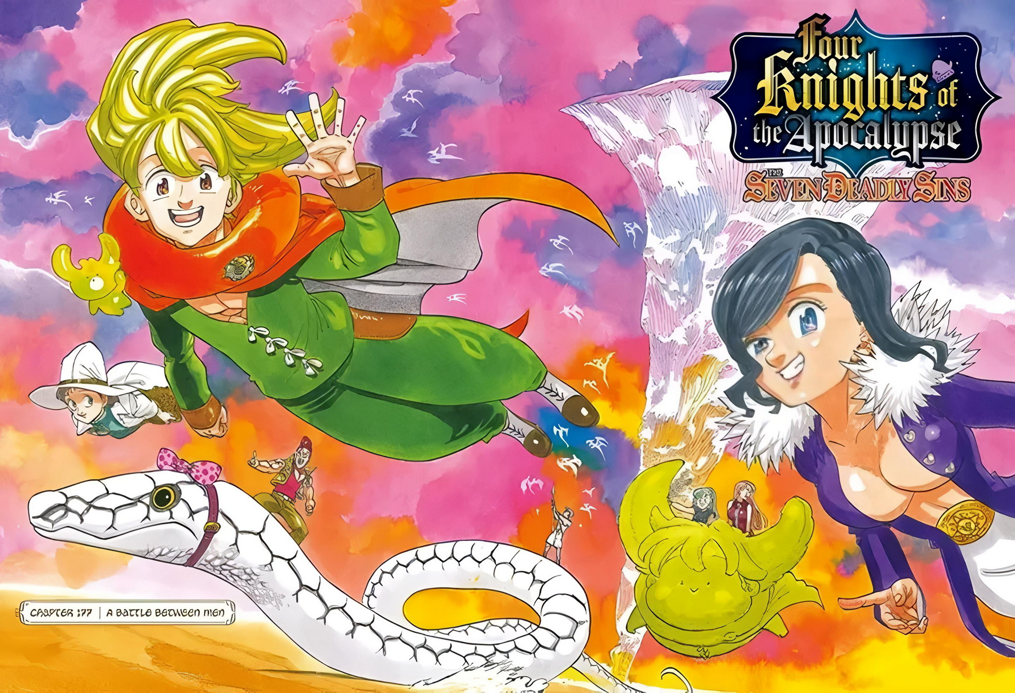 Mokushiroku no Yonkishi Chap 177 - Next Chap 178