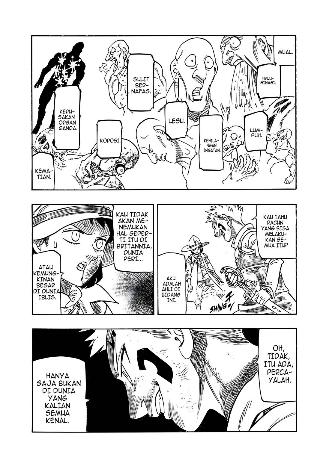 Mokushiroku no Yonkishi Chap 172 - Next Chap 173