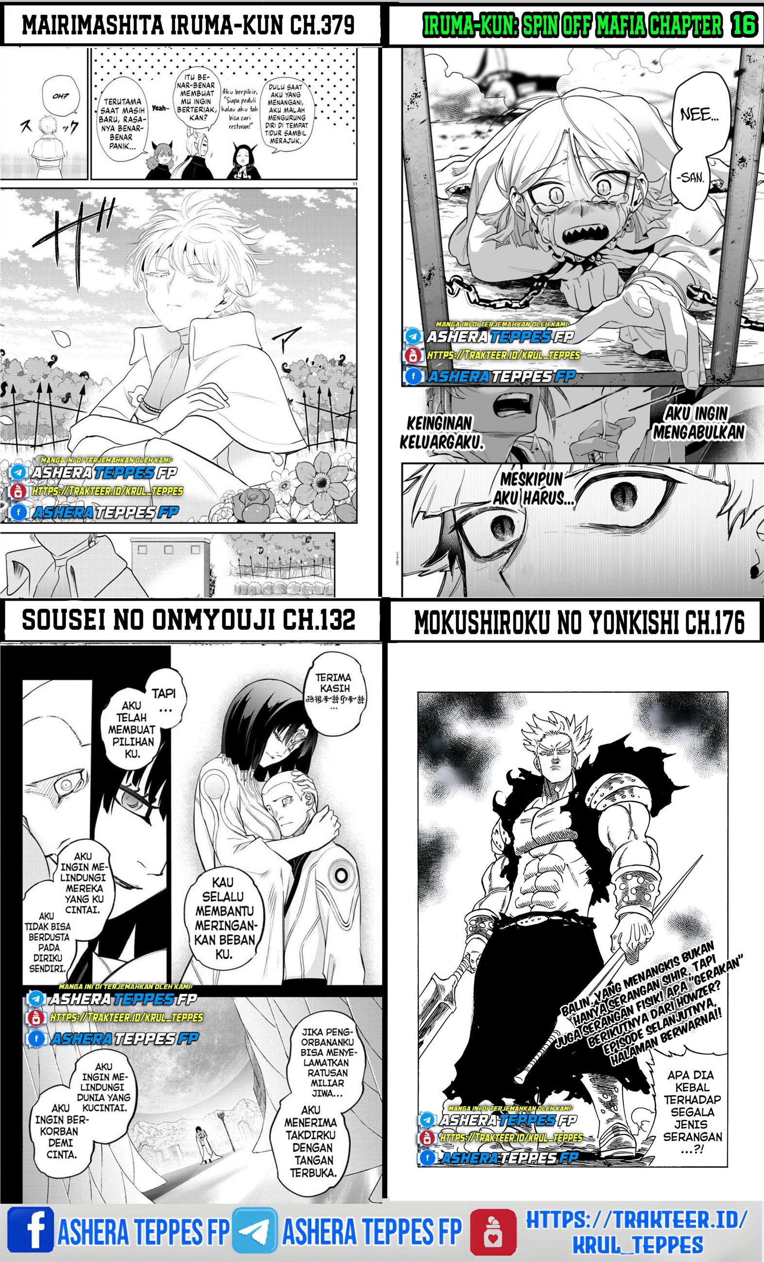 Mokushiroku no Yonkishi Chap 172 - Next Chap 173