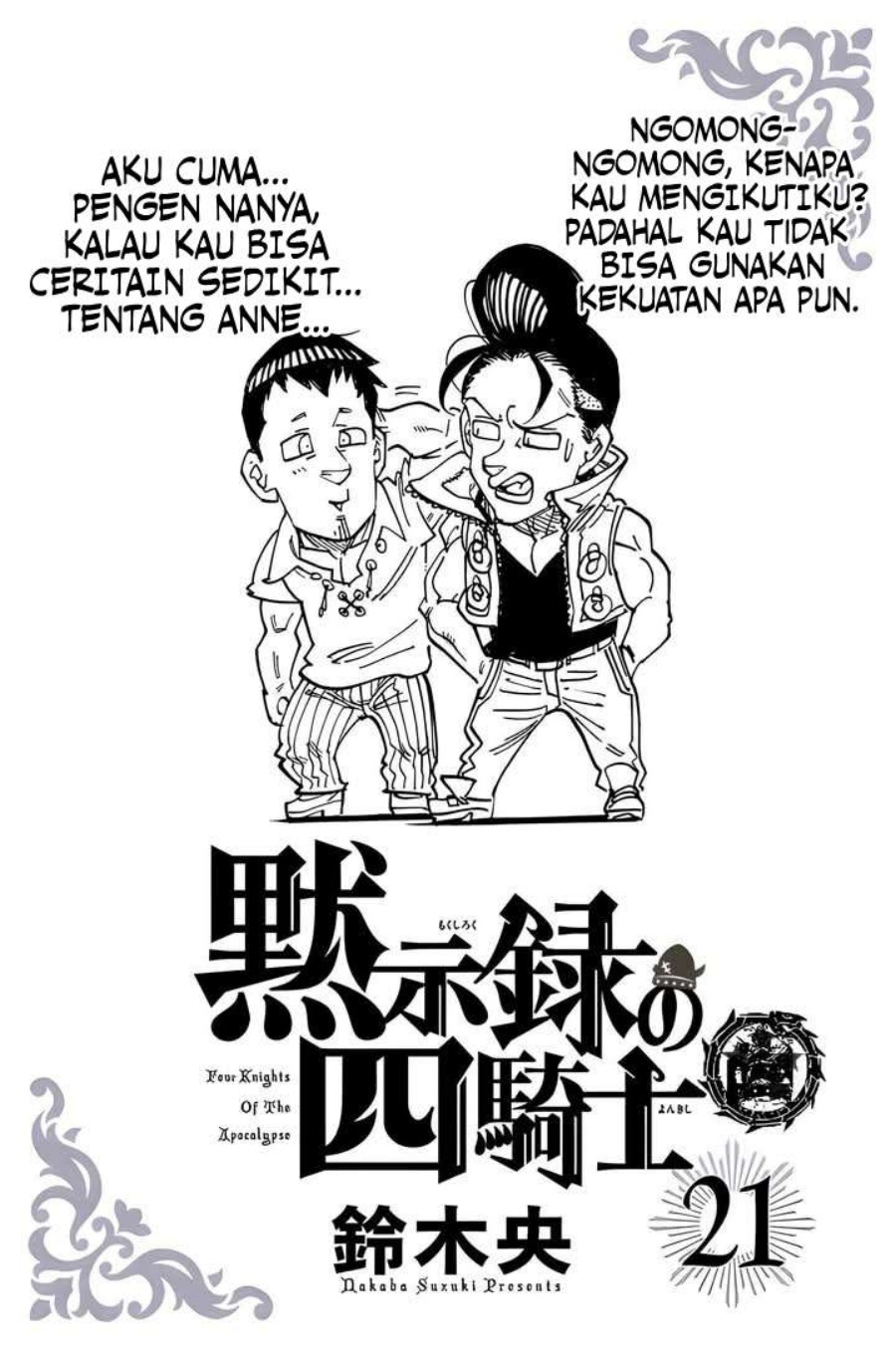 Mokushiroku no Yonkishi Chap 189 - Next Chap 190