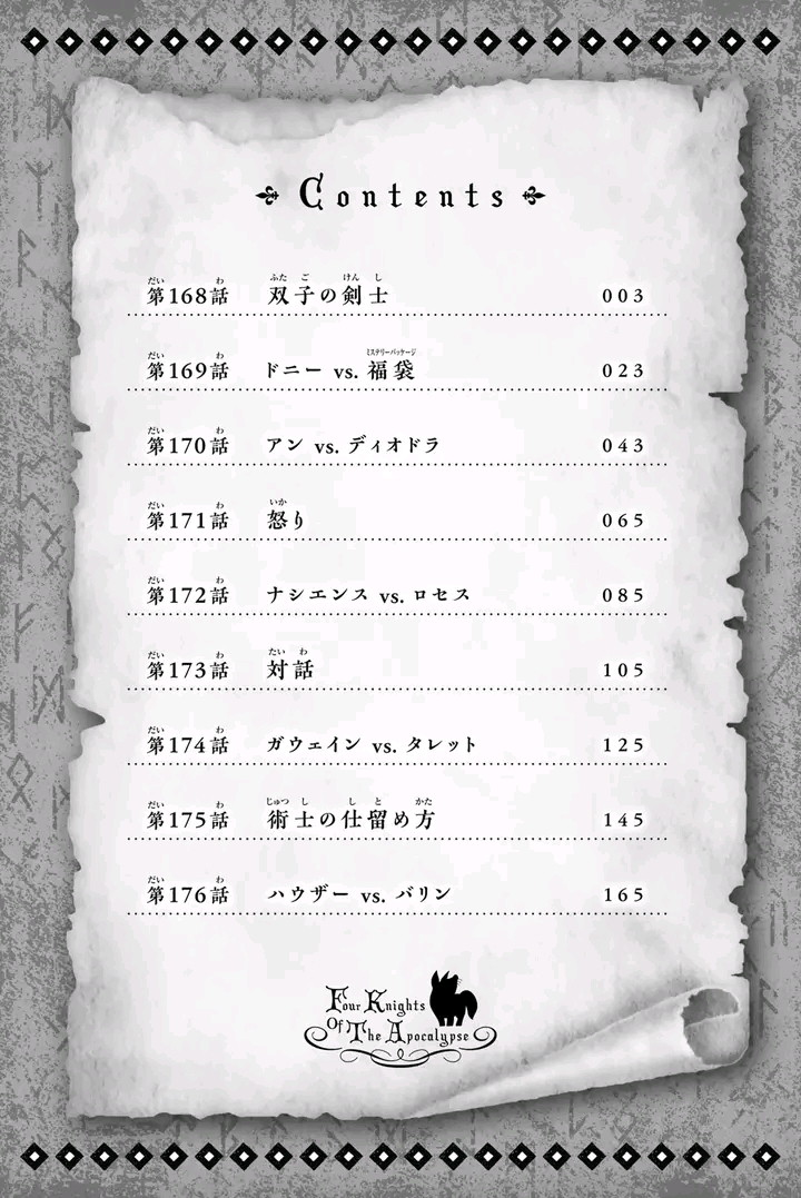 Mokushiroku no Yonkishi Chap 181 - Next Chap 182