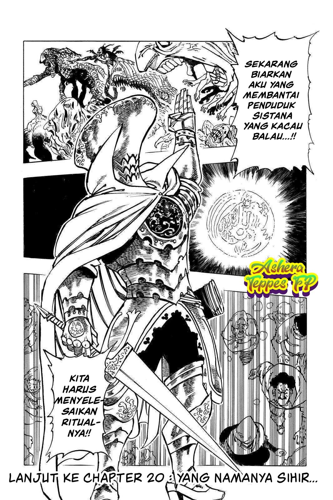Mokushiroku no Yonkishi Chap 19 - Next Chap 20