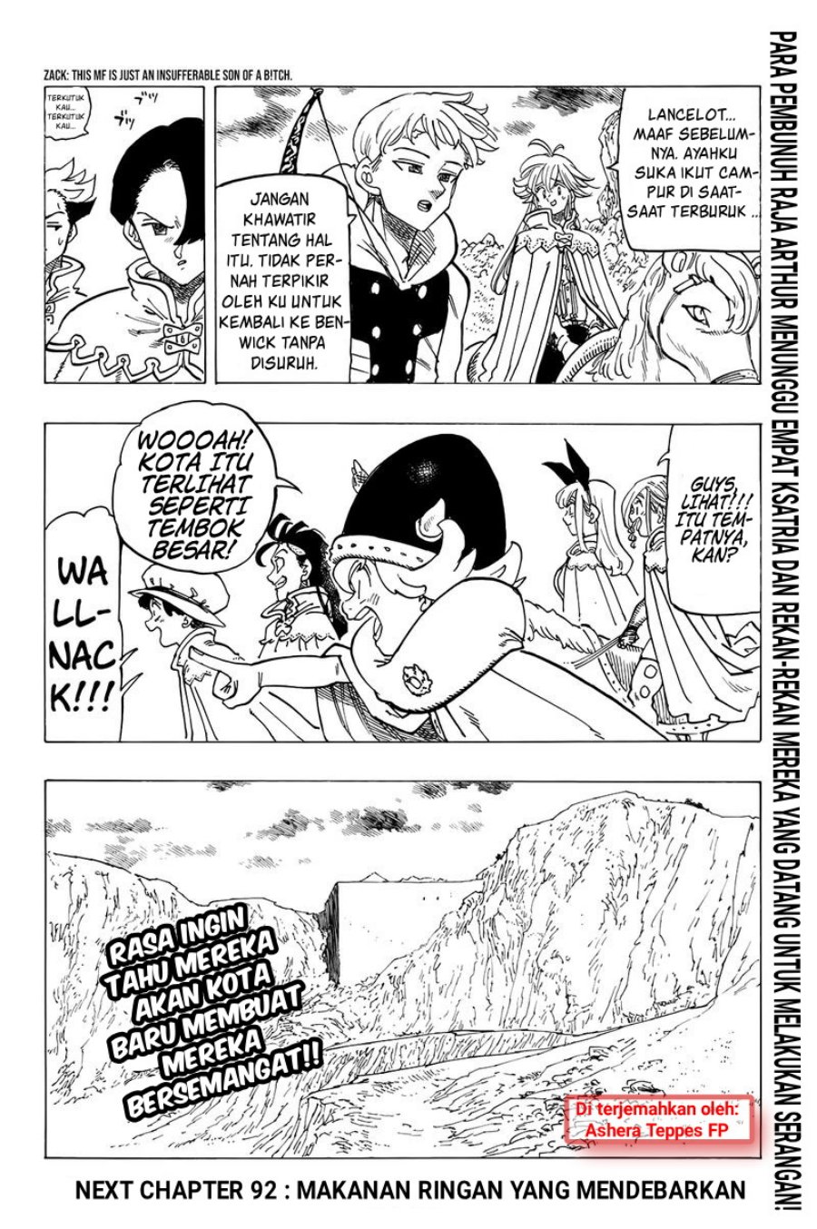 Mokushiroku no Yonkishi Chap 91 - Next Chap 92