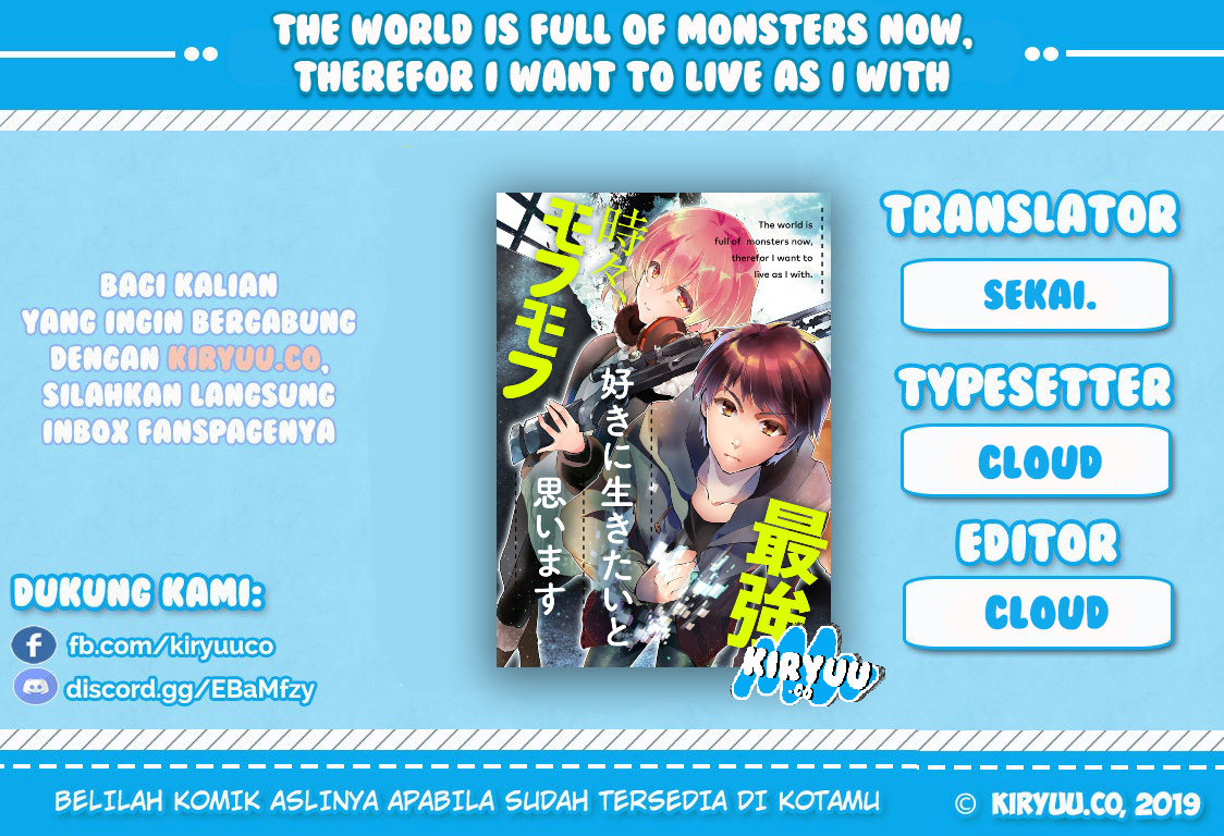 Monster ga Afureru Sekai ni Natta Node, Suki ni Ikitai to Omoimasu Chap 3 - Next Chap 4
