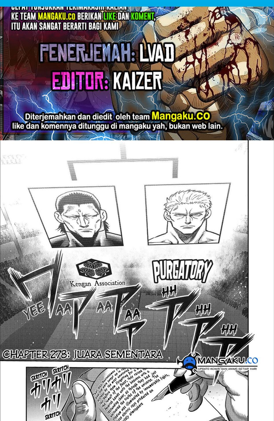 Kengan Omega Chap 278 - Next Chap 279