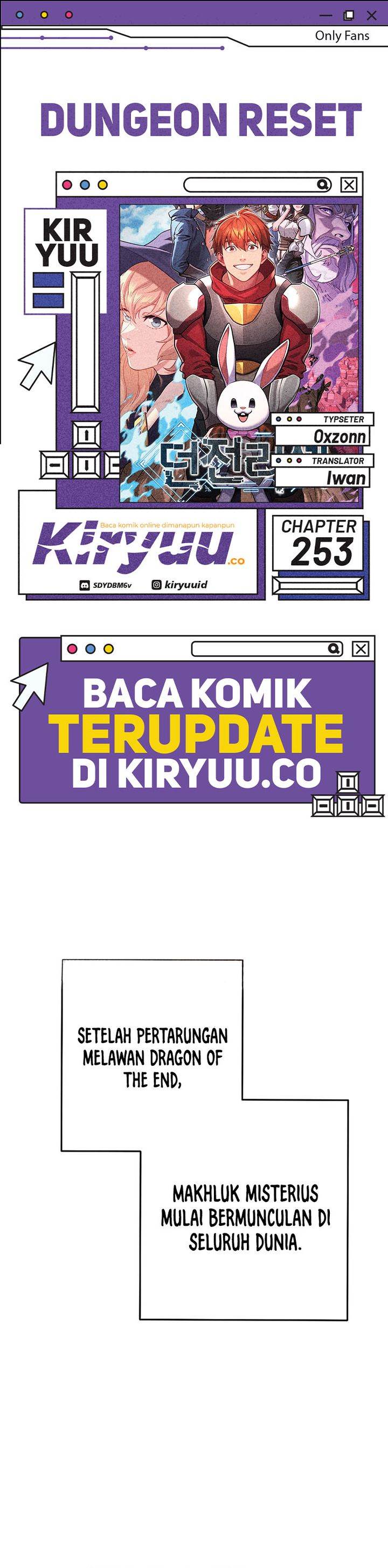 Dungeon Reset Chap 254 - Next Chap 255