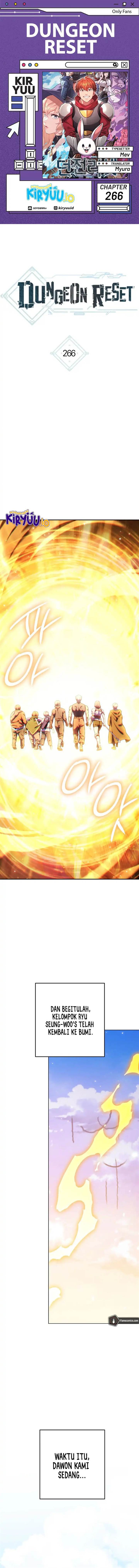 Dungeon Reset Chap 266 - Next Chap 267