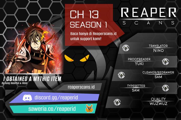 I Obtained a Mythic Item Chap 13 - Next Chap 14